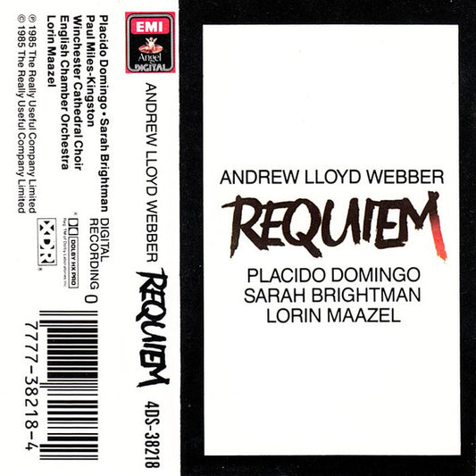 Andrew Lloyd Webber, Lorin Maazel, English Chamber Orchestra, Winchester Cathedral Choir : Requiem (Cass, Album)