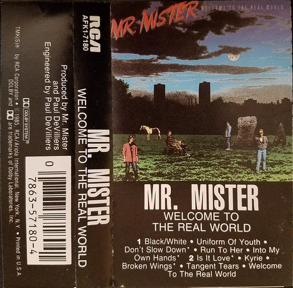 Mr. Mister : Welcome To The Real World (Cass, Album, Dol)