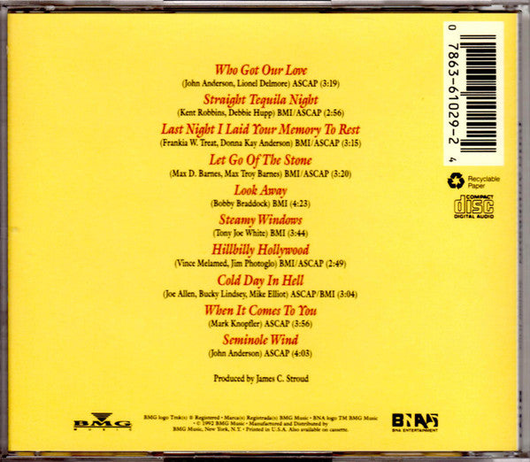 John Anderson (3) : Seminole Wind (CD, Album)