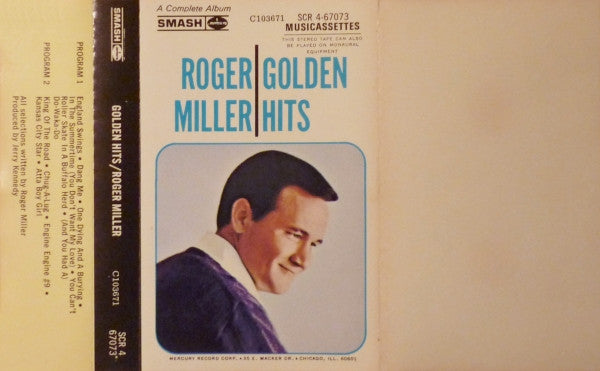 Roger Miller : Golden Hits (Cass, Comp, Club)