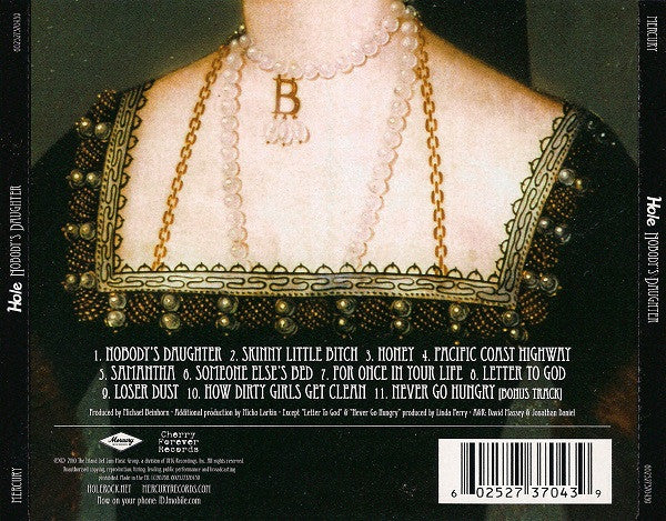 Hole (2) : Nobody's Daughter (CD, Album)