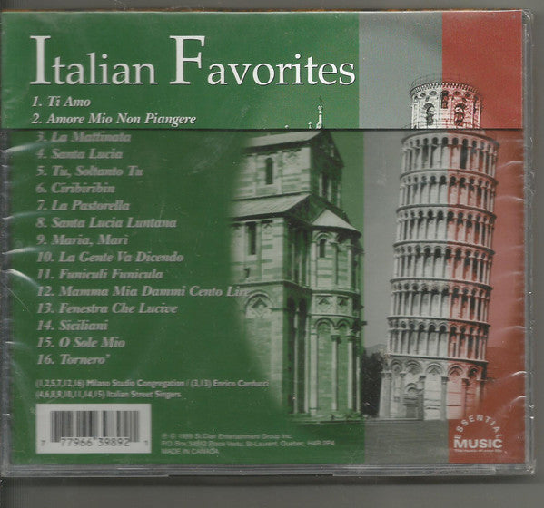 Various : Italian Favorites (CD, Comp)