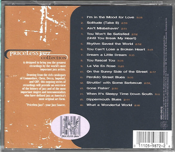 Louis Armstrong : Priceless Jazz Collection (CD, Comp)