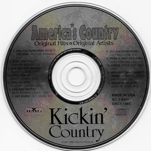 Various : America's Country: Kickin' Country (CD, Comp)