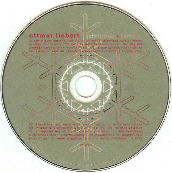 Ottmar Liebert : Christmas + Santa Fe (CD, Album)