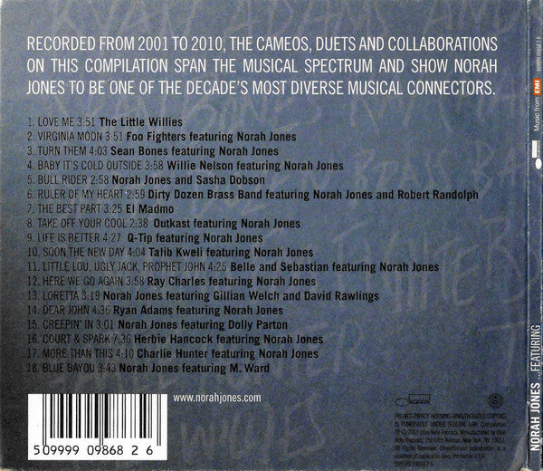 Norah Jones : ...Featuring (CD, Comp, Pit)