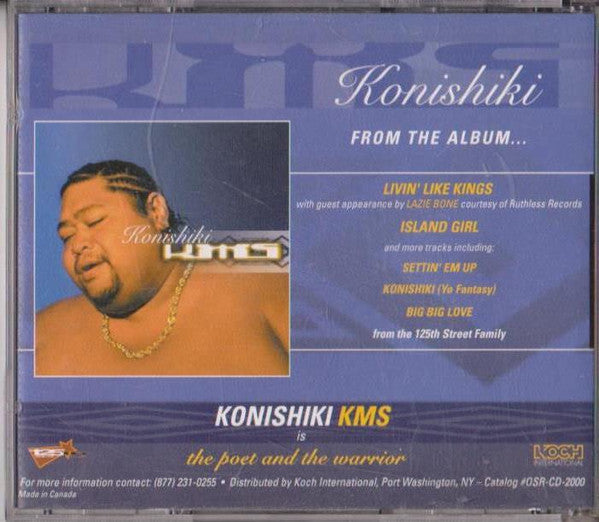 Konishiki : Livin' Like Kings (CD, Single, Promo)