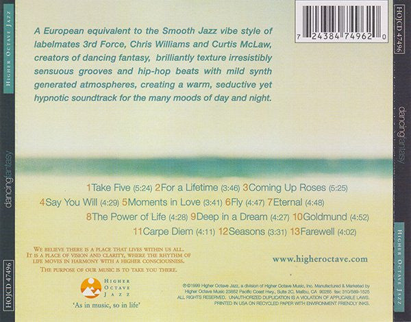 Dancing Fantasy : Dancing Fantasy (CD, Album)