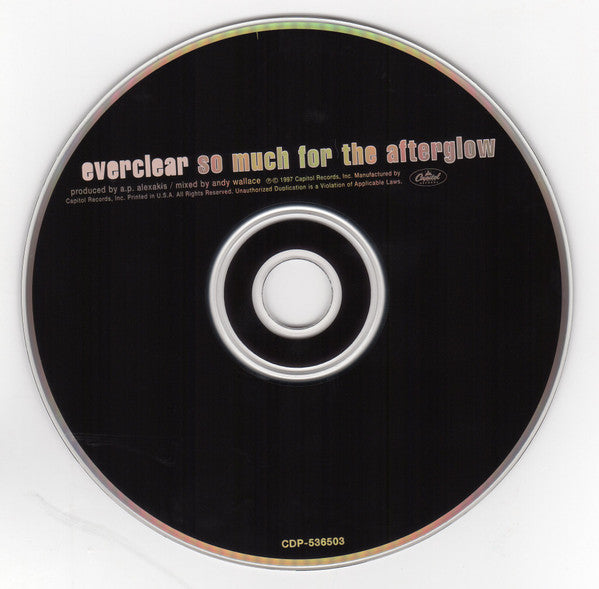 Everclear : So Much For The Afterglow (CD, Album, Club)