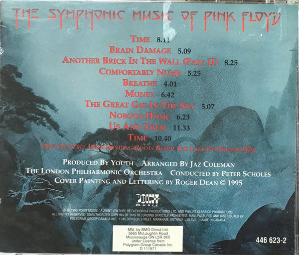 London Philharmonic Orchestra : Plays The Music Of Pink Floyd (CD, Album, Club, RE)