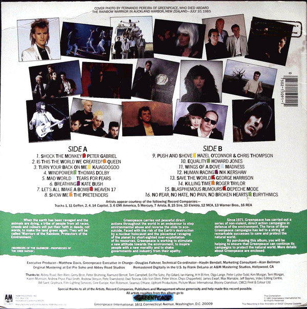 Various : Greenpeace (LP, Comp, B -)