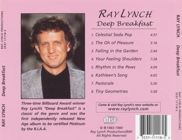 Ray Lynch : Deep Breakfast (CD, Album, RE)