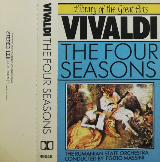 Antonio Vivaldi / Orchestra Teatrului De Operă Și Balet Al R.P.R. Conducted By Egizio Massini : The Four Seasons (Cass, Album)