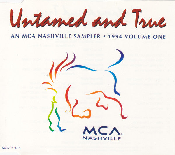 Various : Untamed And True - 1994 Volume One (CD, Promo, Smplr)