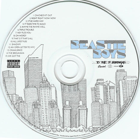 Beastie Boys : To The 5 Boroughs (CD, Album, Enh, Dig)