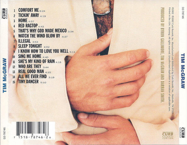 Tim McGraw : Tim McGraw And The Dancehall Doctors (CD, Album)