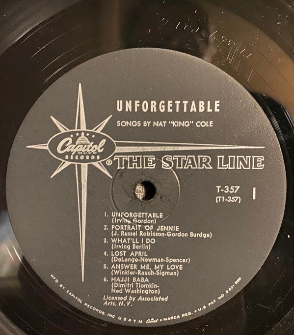 Nat King Cole - Unforgettable (LP) (G+) - Endless Media