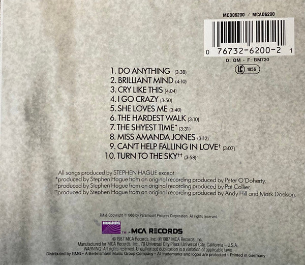 Various : Some Kind Of Wonderful (Music From The Motion Picture Soundtrack) (CD, Comp)