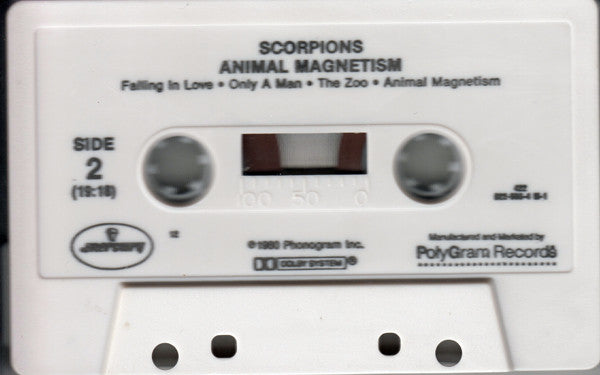 Scorpions : Animal Magnetism (Cass, Album, RE)