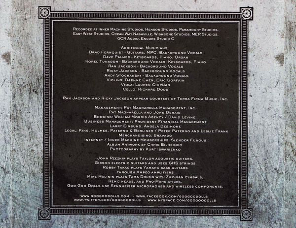 Goo Goo Dolls : Something For The Rest Of Us (CD, Album)