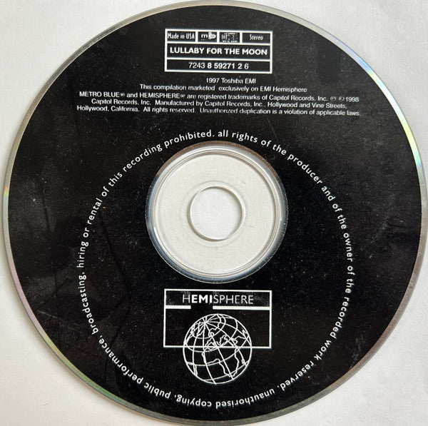 Various : Japanese Music For Koto And Shakuhachi - Lullaby For The Moon (CD, Comp, RM)