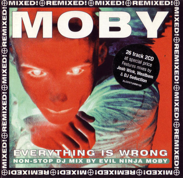 Moby : Everything Is Wrong (DJ Mix Album) (2xCD, Comp, Mixed, Nim)