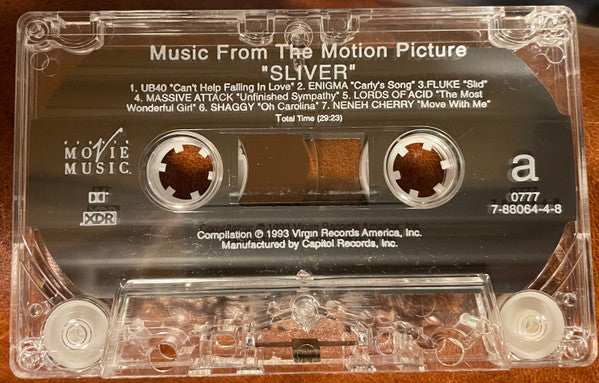 Various : Sliver (Music From The Motion Picture) (Cass, Comp)