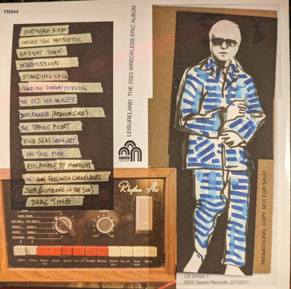 Wreckless Eric : Leisureland (CD, Album, Promo)