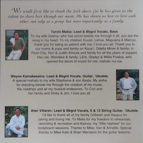 Hau'ula : Na Mele 'Ohana (CD, Album, ARC)