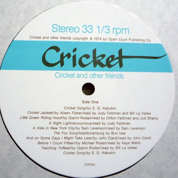 Various : Cricket And Other Friends (LP)