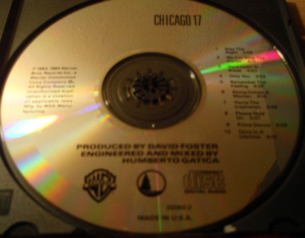 Chicago (2) : Chicago 17 (CD, Album, RP)