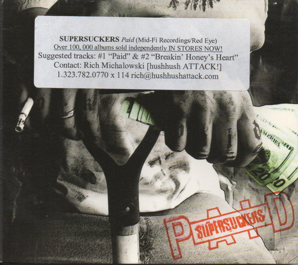 Supersuckers : Paid (CD, EP, Dig)