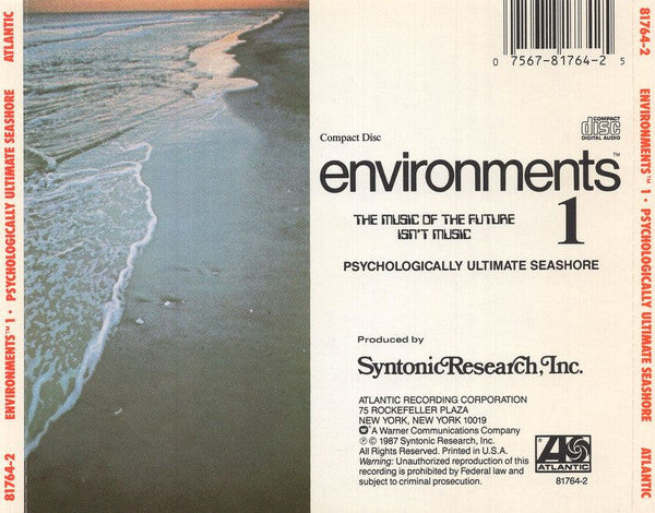 No Artist : Environments 1 (CD, Album, RE)