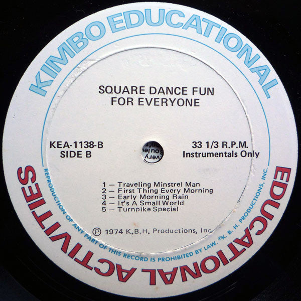Rudy Franklin : Square Dance Fun For Everyone (2xLP)