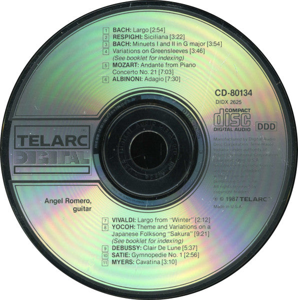Angel Romero (2) : A Touch Of Class (CD, Album)