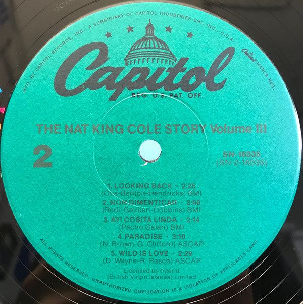 Nat King Cole : The Nat King Cole Story: Volume 3 (LP, Comp, RE)