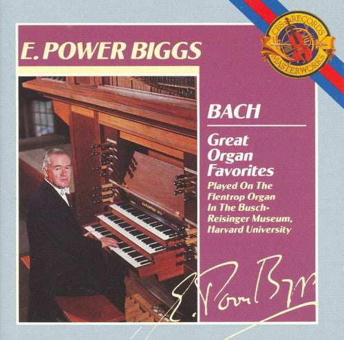 Johann Sebastian Bach - E. Power Biggs : Great Organ Favorites (CD, Comp)