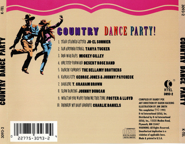 Various : Country Dance Party! (CD, Comp)