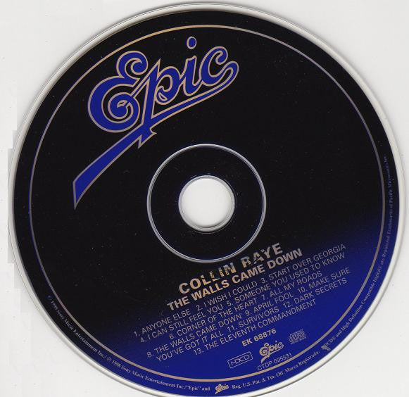 Collin Raye : The Walls Came Down (HDCD, Album, Club)