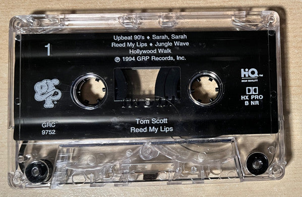 Tom Scott : Reed My Lips (Cass, Album)