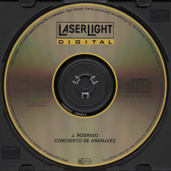 Joaquín Rodrigo, Fernando Sor, Enrique Granados, Isaac Albéniz, Manuel De Falla - Bela Banfalvi, Zoltan Tokos, Budapest Strings - Monika Rost, Jürgen Rost : Concierto De Aranjuez (CD, Comp)
