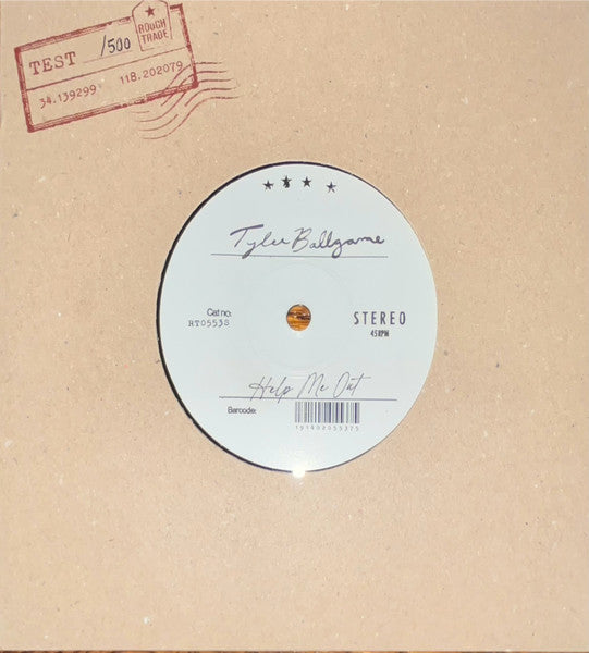 Tyler Ballgame : Help Me Out (7", Single, Ltd, Num)