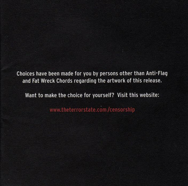 Anti-Flag : The Terror State (CD, Album)