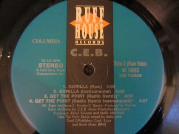 C.E.B. - Goes Like This (12") (VG) - Endless Media