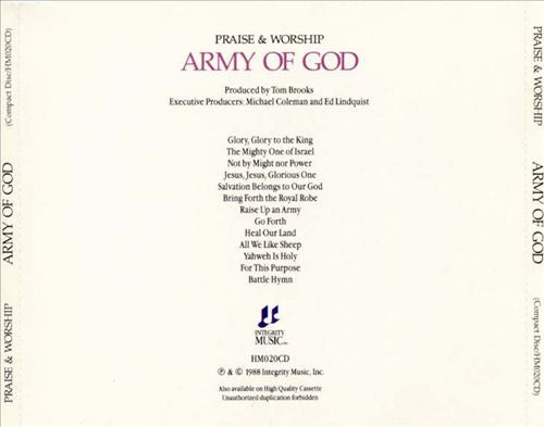 Randy Rothwell : Army Of God (CD, Album)