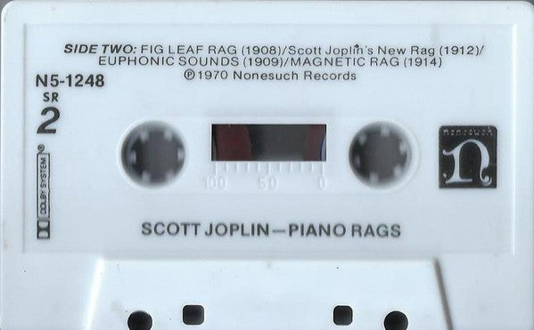 Scott Joplin, Joshua Rifkin : Piano Rags (Cass, Album, RE, Dol)