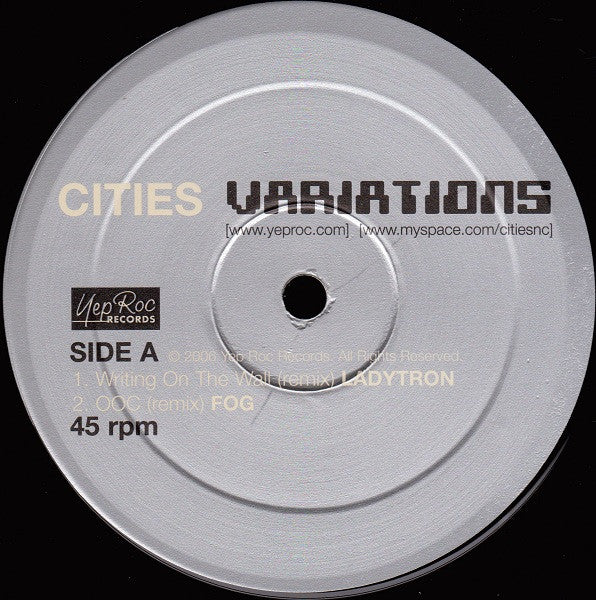 Cities : Variations (12")