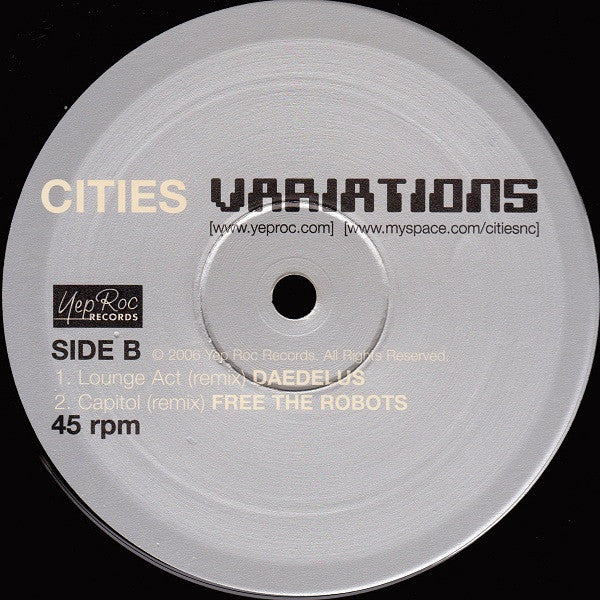 Cities : Variations (12")