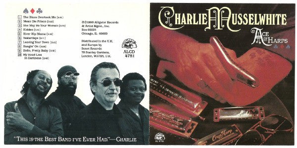 Charlie Musselwhite : Ace Of Harps (CD, Album)