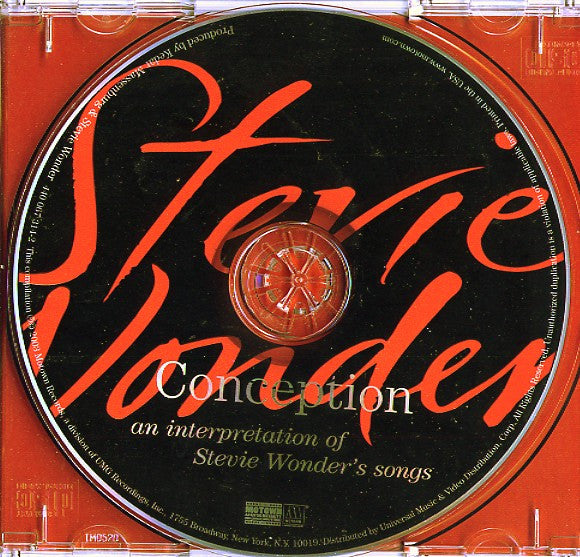 Various : Conception (An Interpretation Of Stevie Wonder's Songs) (CD, Comp)